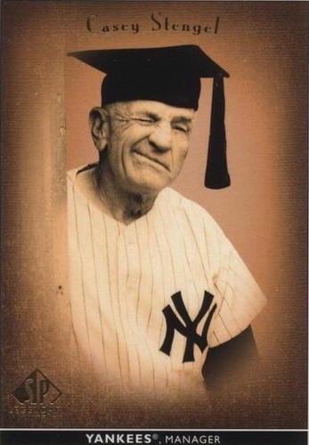 2002 SP Legendary Cuts - Casey Stengel #10