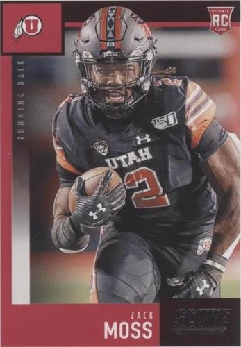 2020 Score Zack Moss #396