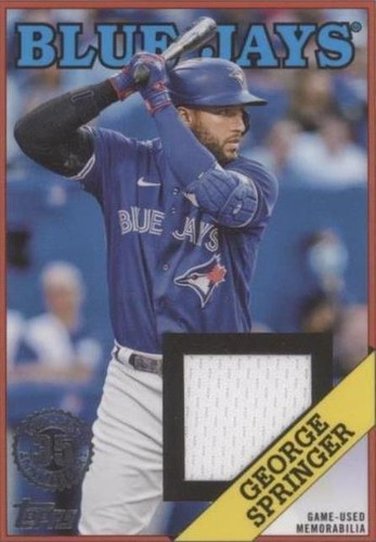 2023 Topps Series 1 - George Springer #88R-GS