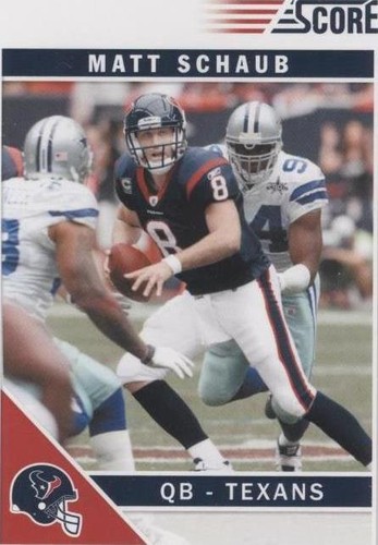 2011 Score Matt Schaub #120