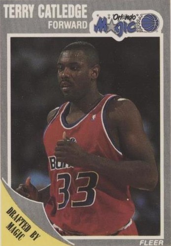 1989-90 Fleer - Terry Catledge #108