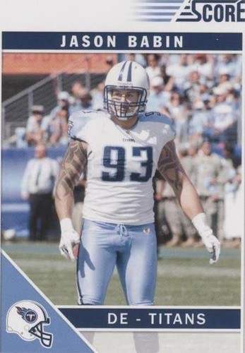 2011 Score Jason Babin #284