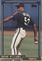 1992 Topps - Brian Williams #787