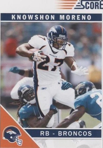 2011 Score Knowshon Moreno #90