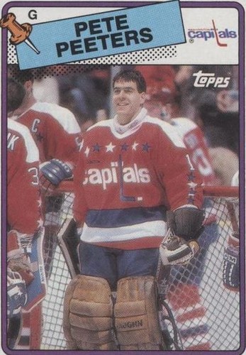 1988-89 Topps - Pete Peeters #180