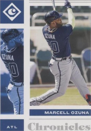 2021 Panini Chronicles - Marcell Ozuna #46