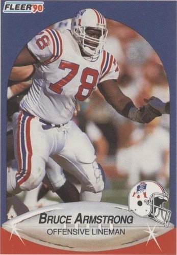 1990 Fleer Bruce Armstrong #317