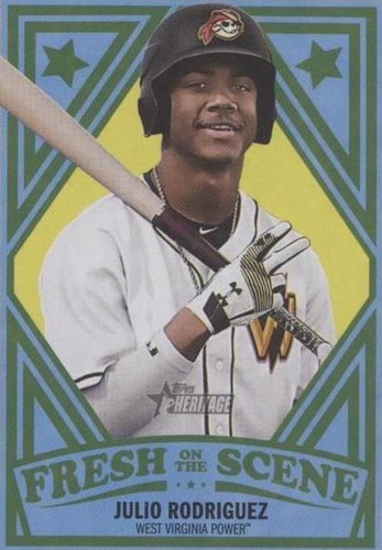 2019 Topps Heritage Minor League Edition - Julio Rodriguez #FOS-19