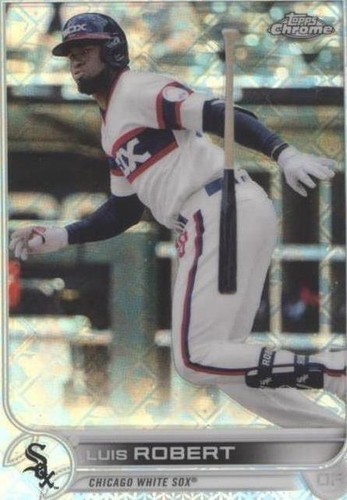 2022 Topps Chrome Logofractor Edition - Luis Robert #60