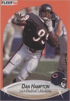 1990 Fleer Update Dan Hampton #U-112