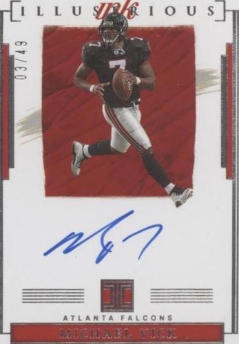 2022 Panini Impeccable Michael Vick #INK-MVI