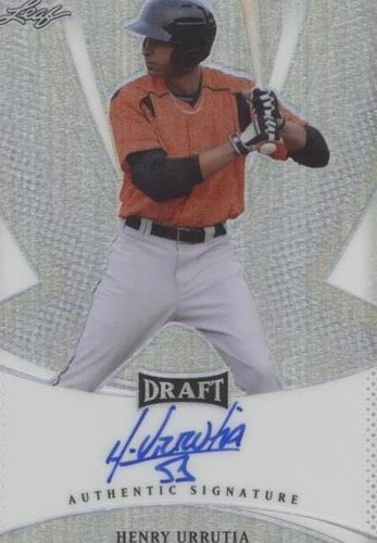 2013 Leaf Metal Draft - Henry Urrutia #BA-HU1