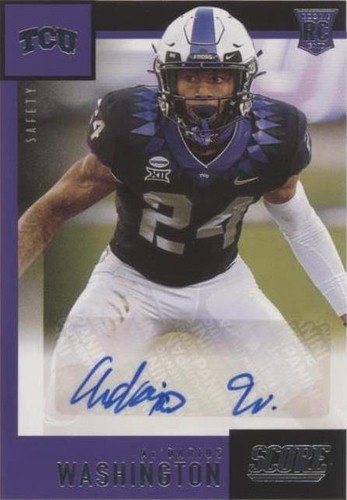 2021 Panini Chronicles Draft Picks Ar’Darius Washington #SA-ADW