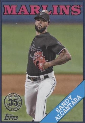 2023 Topps Series 1 - Sandy Alcantara #T88-3