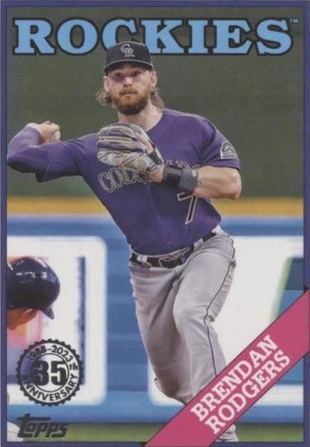 2023 Topps Series 1 - Brendan Rodgers #T88-40