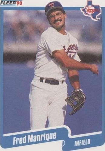 1990 Fleer - Fred Manrique #306