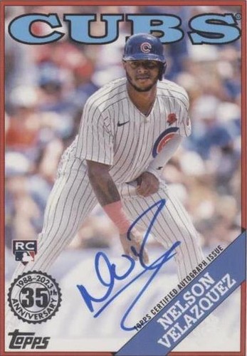 2023 Topps Series 1 - Nelson Velazquez #88BA-NV
