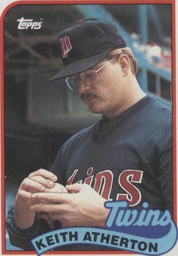 1989 Topps - Keith Atherton #698