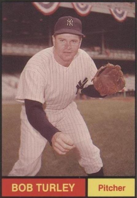 Renata Galasso 1982 1961 Campeones del Mundo: Yankees de Nueva York - Bob Turley #5