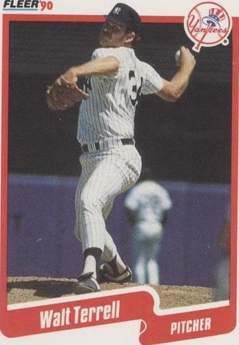 1990 Fleer - Walt Terrell #457