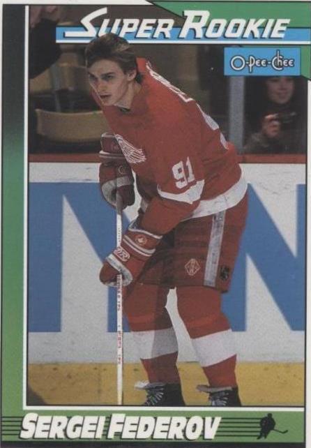 1991-92 O-Pee-Chee - Sergei Fedorov #8