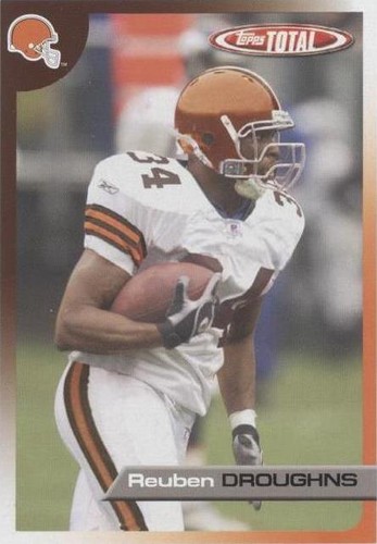2005 Topps Total Reuben Droughns #185