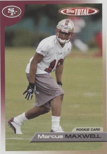 2005 Topps Total Marcus Maxwell #499