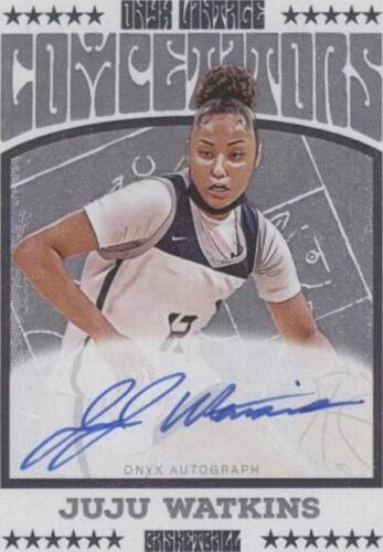 PSA 9/10 - 2023 Onyx Vintage JUJU WATKINS RC Black Ink On