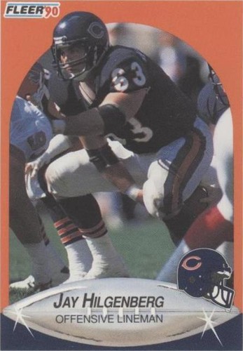 1990 Fleer Jay Hilgenberg #294