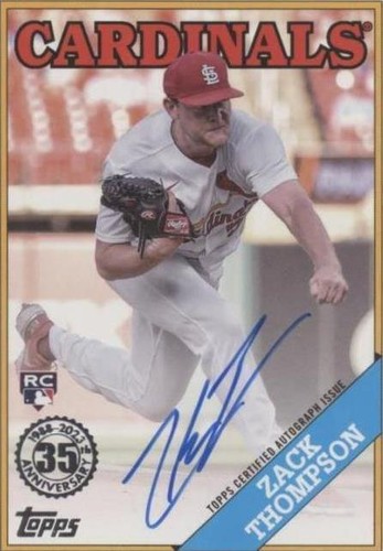 2023 Topps Series 1 - Zack Thompson #88BA-ZT