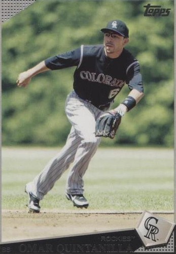 2009 Topps Updates & Highlights - Omar Quintanilla #UH58