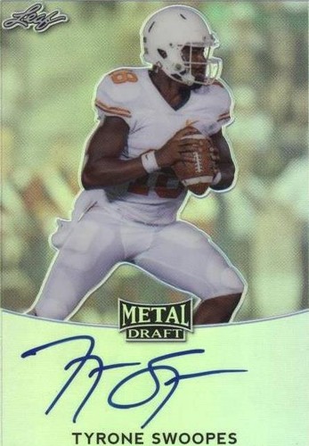 2017 Leaf Metal Draft Tyrone Swoopes #BA-TS1