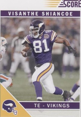 2011 Score Visanthe Shiancoe #167