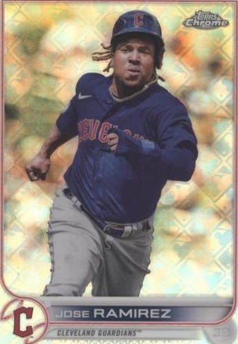 2022 Topps Chrome Logofractor Edition - Jose Ramirez #11
