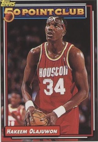 1992-93 Topps - Hakeem Olajuwon #214