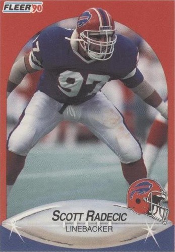 1990 Fleer Scott Radecic #118