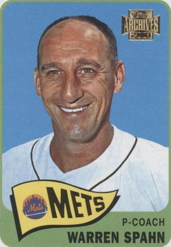 2001 Topps Archives - Warren Spahn #134