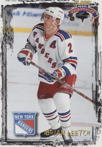 1996-97 Fleer NHL Picks - Brian Leetch #12