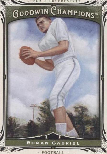 2013 Upper Deck Goodwin Champions Roman Gabriel #67