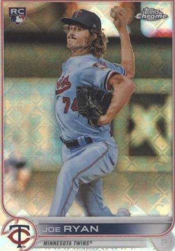 2022 Topps Chrome Logofractor Edition - Joe Ryan #57