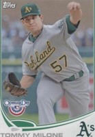 2013 Topps Opening Day - Tommy Milone #24