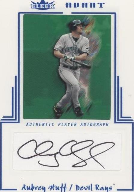2003 Fleer Avant - Aubrey Huff #AAC/AH