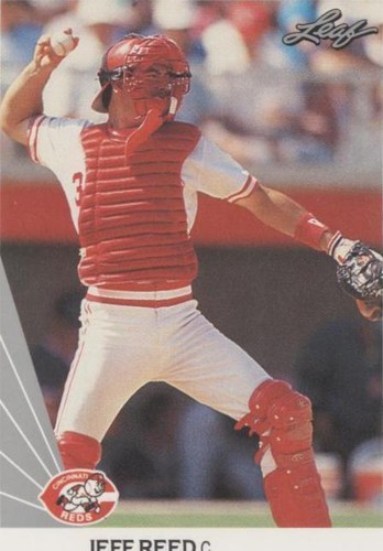 1990 Leaf - Jeff Reed #505