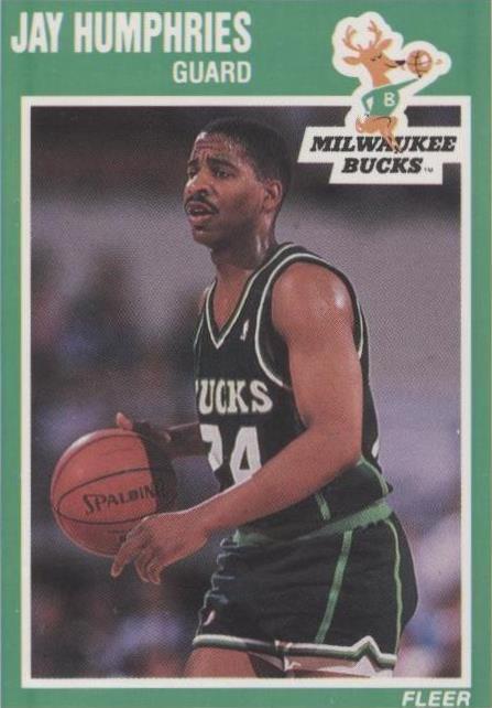 1989-90 Fleer - Jay Humphries #86