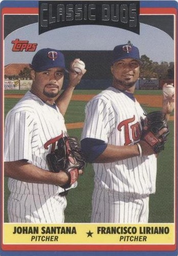 2006 Topps Updates & Highlights - Francisco Liriano Johan Santana #UH328