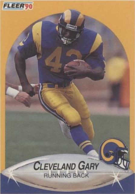 1990 Fleer Update Cleveland Gary #U-54