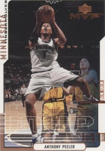 2000-01 Upper Deck MVP - Anthony Peeler #101