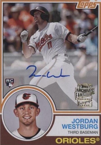 2024 Topps Archives - Jordan Westburg #83FF-JW