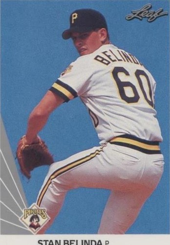 1990 Leaf - Stan Belinda #486