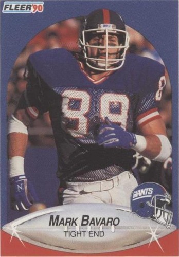 1990 Fleer Mark Bavaro #64